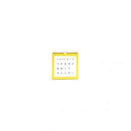 五日市剛の『日めくりカレンダー』(黄色)