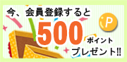 ５００ポイント